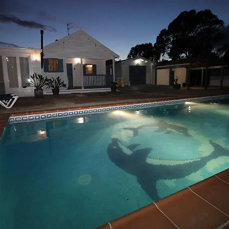 Casa Con Piscina Privada, Cerca Del Mar, Aire Opcional, Wifi Gratis, Admiten Mascotas - Es-184-35 Vakantiehuis Riumar